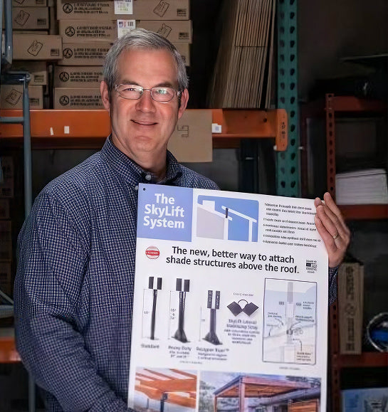 Doug Lethin, founder and inventor of SkyLift Hardware